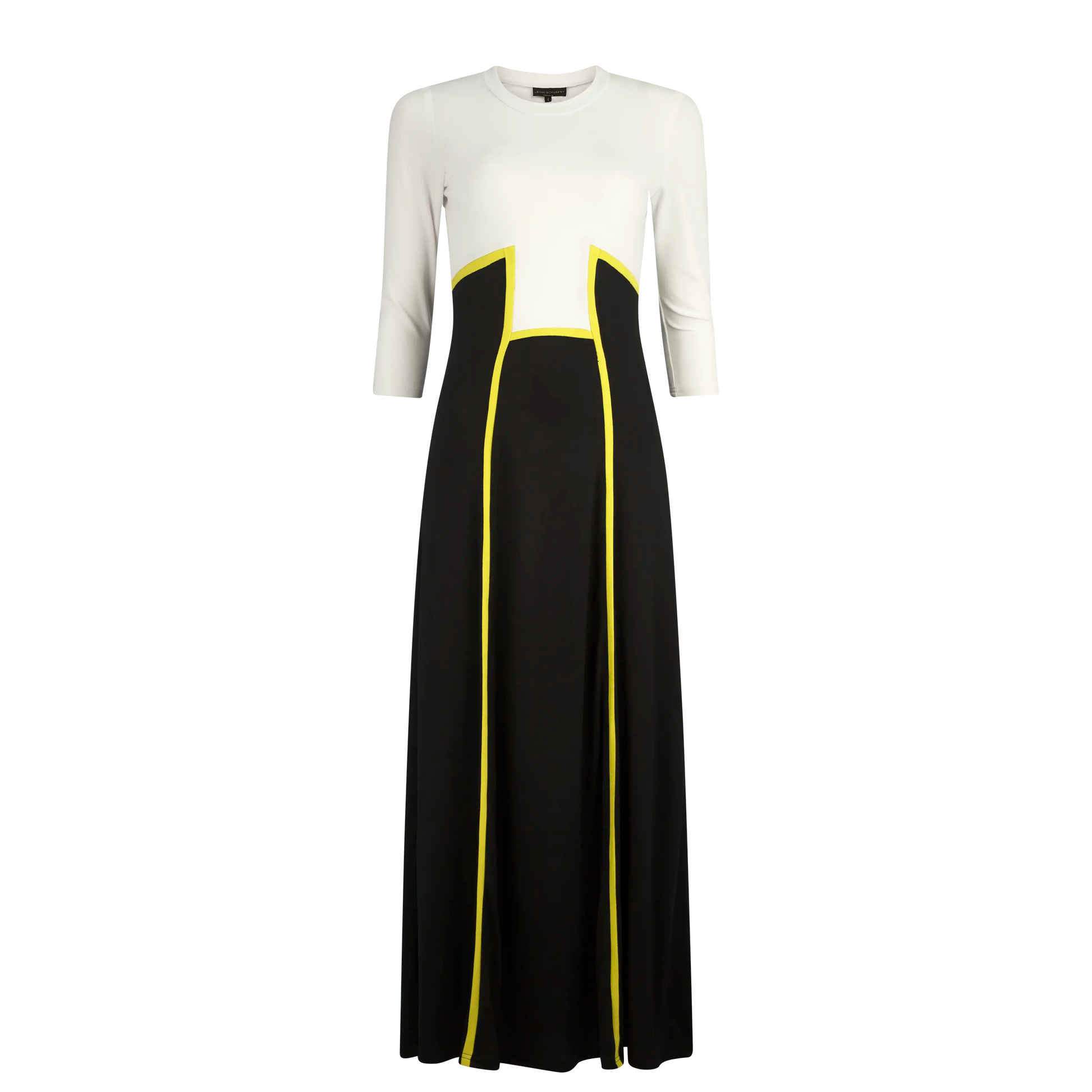 Leigh Schubert Dresses DORA White Black Citroen