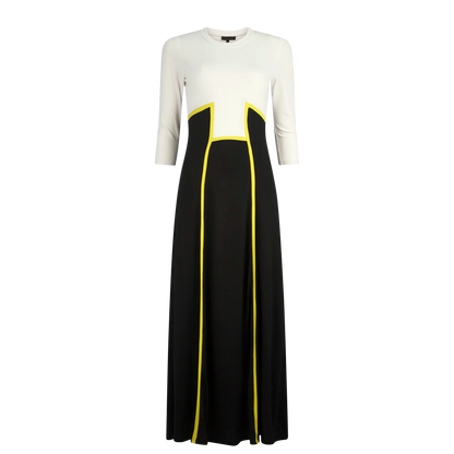 DORA White Black Citroen Dresses Leigh Schubert