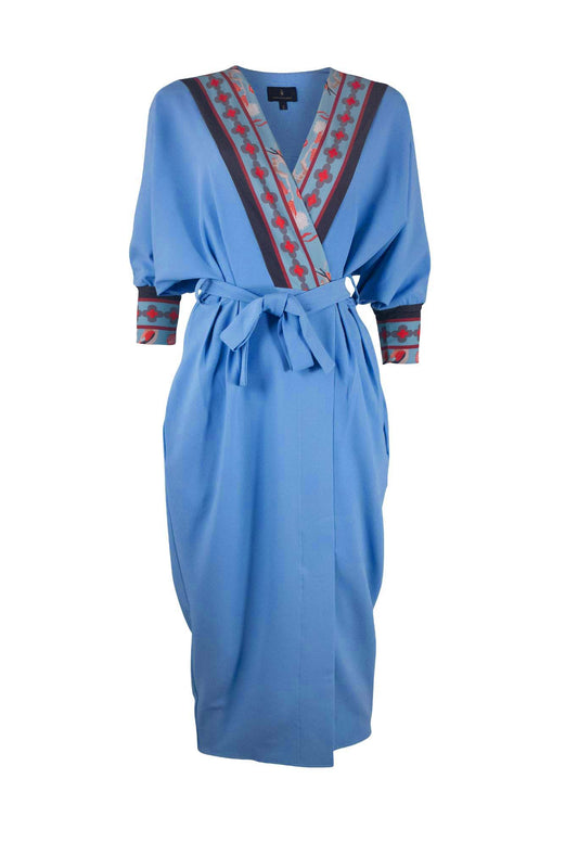 EASTSIDE Blue Dresses Leigh Schubert