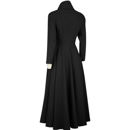 ELVIS Black Coat Dresses Leigh Schubert