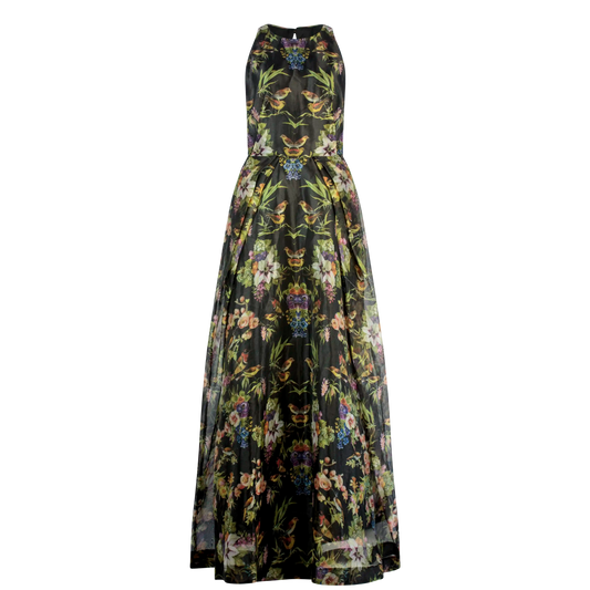 ELLE Paradise Print Black Occasion Wear Leigh Schubert