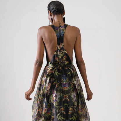 ELLE Paradise Print Black Occasion Wear Leigh Schubert