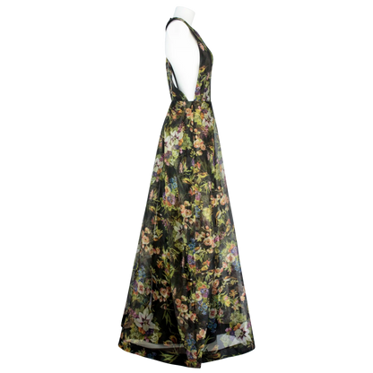 ELLE Paradise Print Black Occasion Wear Leigh Schubert