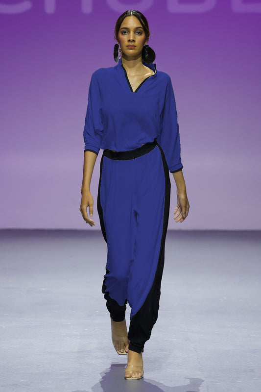 SEBASTIAN Pants Royal Black Leigh Schubert