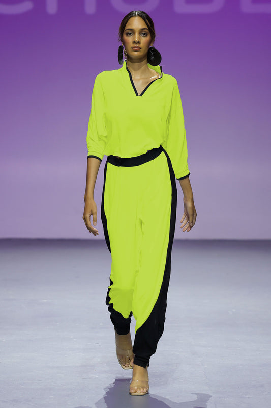 SEBASTIAN Pants Citroen Black Leigh Schubert