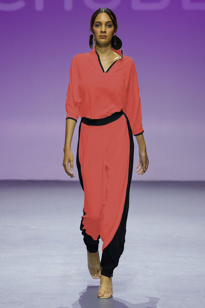 GIZA Top Tangerine Leigh Schubert