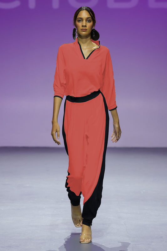 GIZA Top Tangerine Leigh Schubert