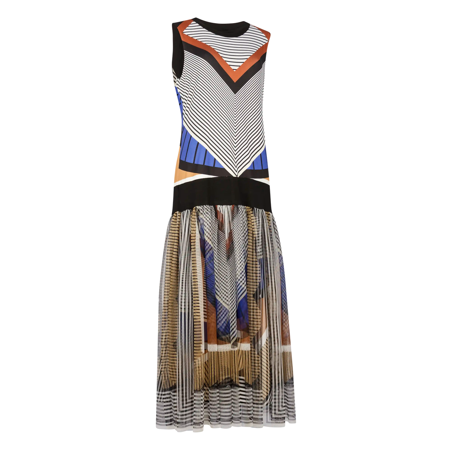 Leigh Schubert Dresses HORNET Azure Medal Print