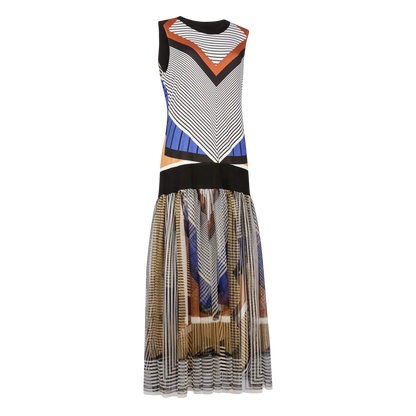 HORNET Azure Medal Print Dresses Leigh Schubert