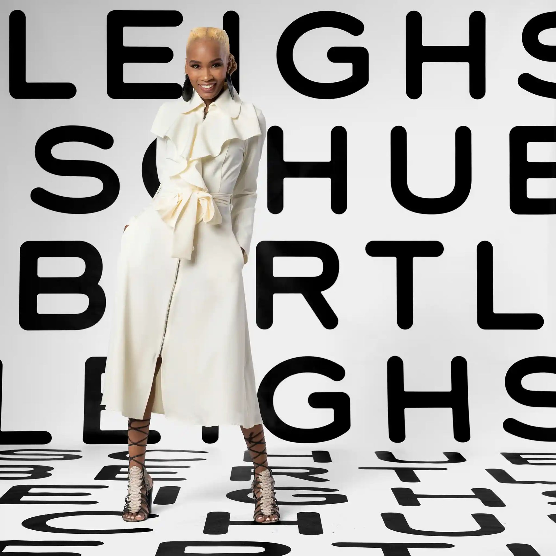 IRIS Red Coat Dresses Leigh Schubert