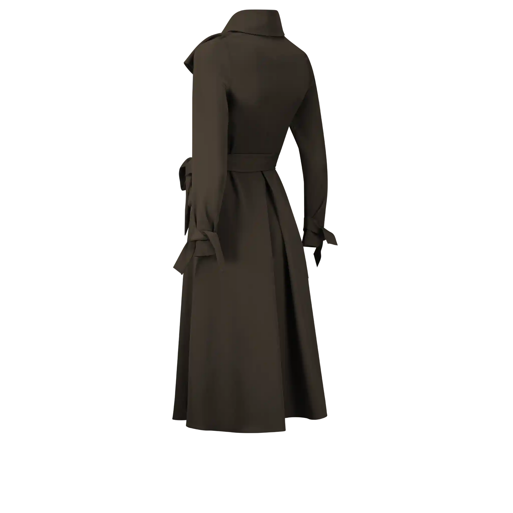 IRIS Khaki Coat Dresses Leigh Schubert