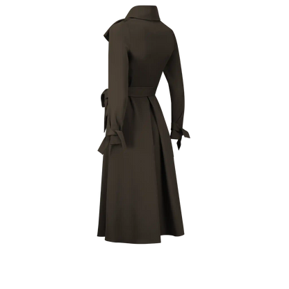 IRIS Khaki Coat Dresses Leigh Schubert