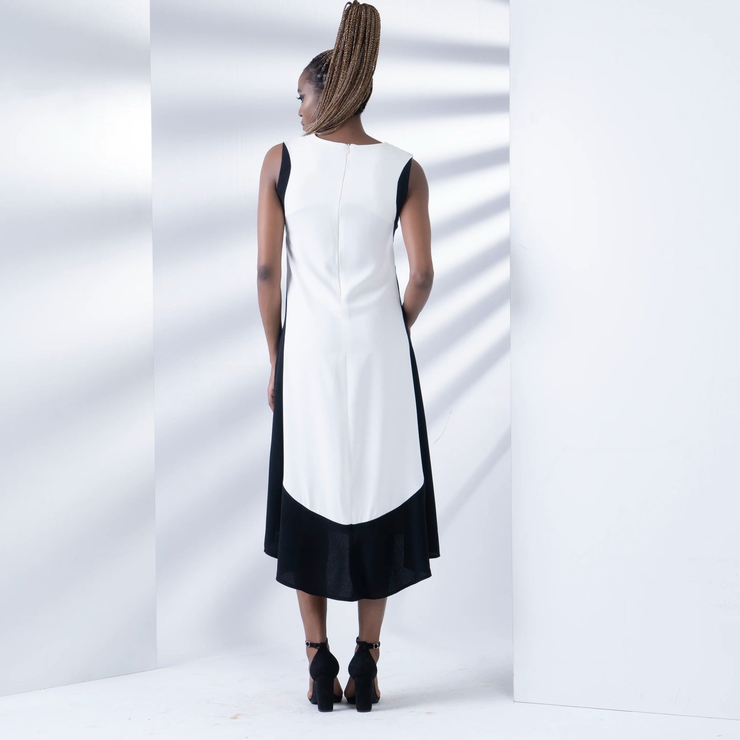 JUPITER Black Ivory Dresses Leigh Schubert