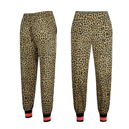 LEEZY Leopard Neon Pink Blk Stripe Outfit Sets Leigh Schubert