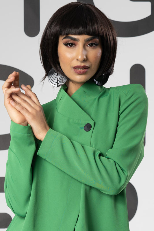 Circle Earrings Black Accessories Clarisse Design