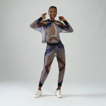 MAKUNDA Akeso Print Stone Royal Shirts & Tops Leigh Schubert