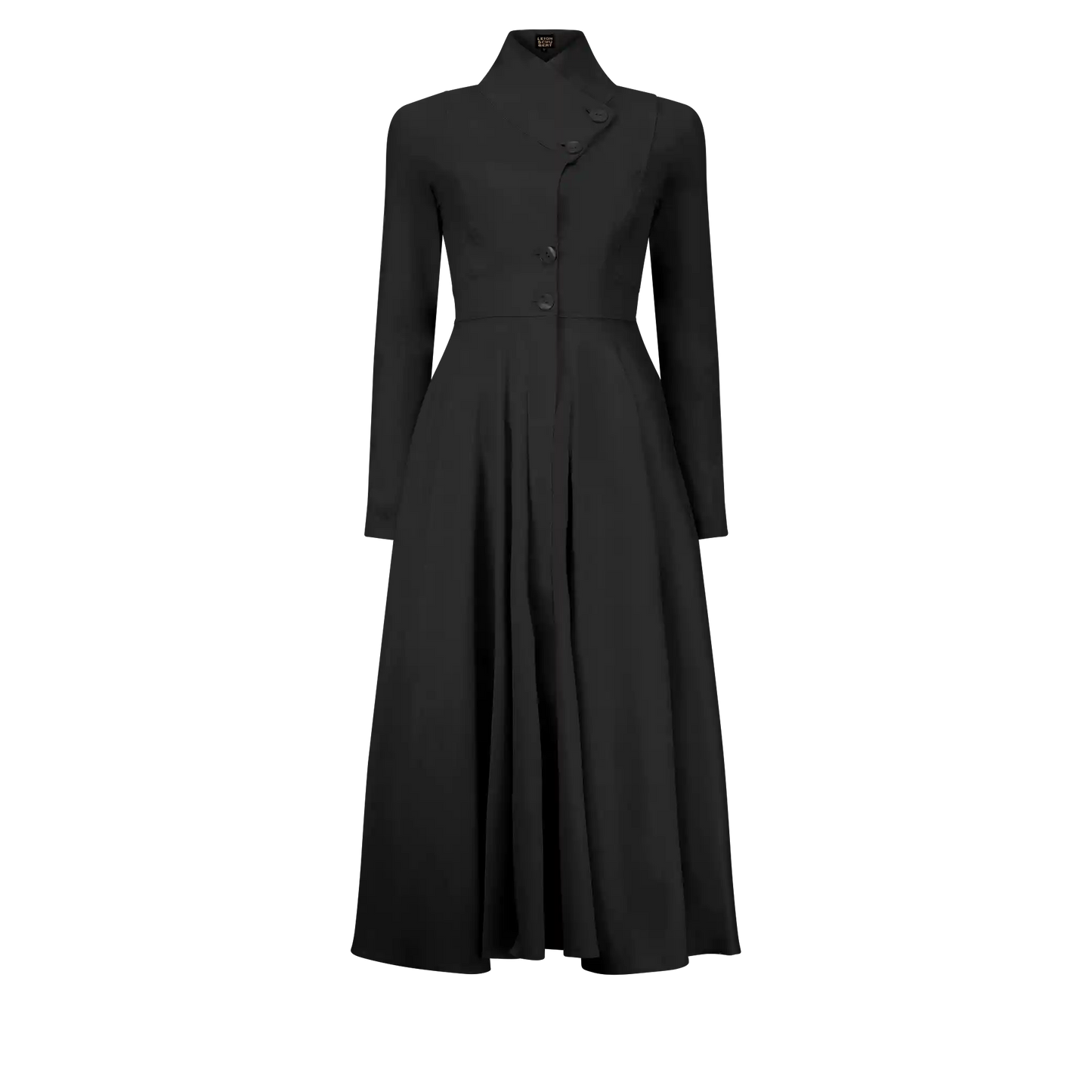 MANHATTAN Black Coat Dresses Leigh Schubert