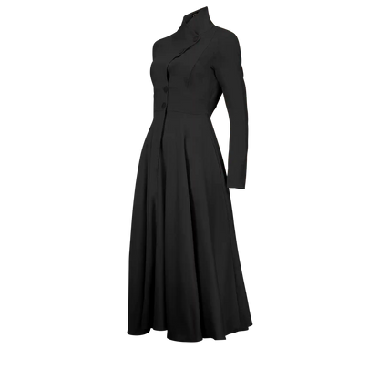 MANHATTAN Black Coat Dresses Leigh Schubert