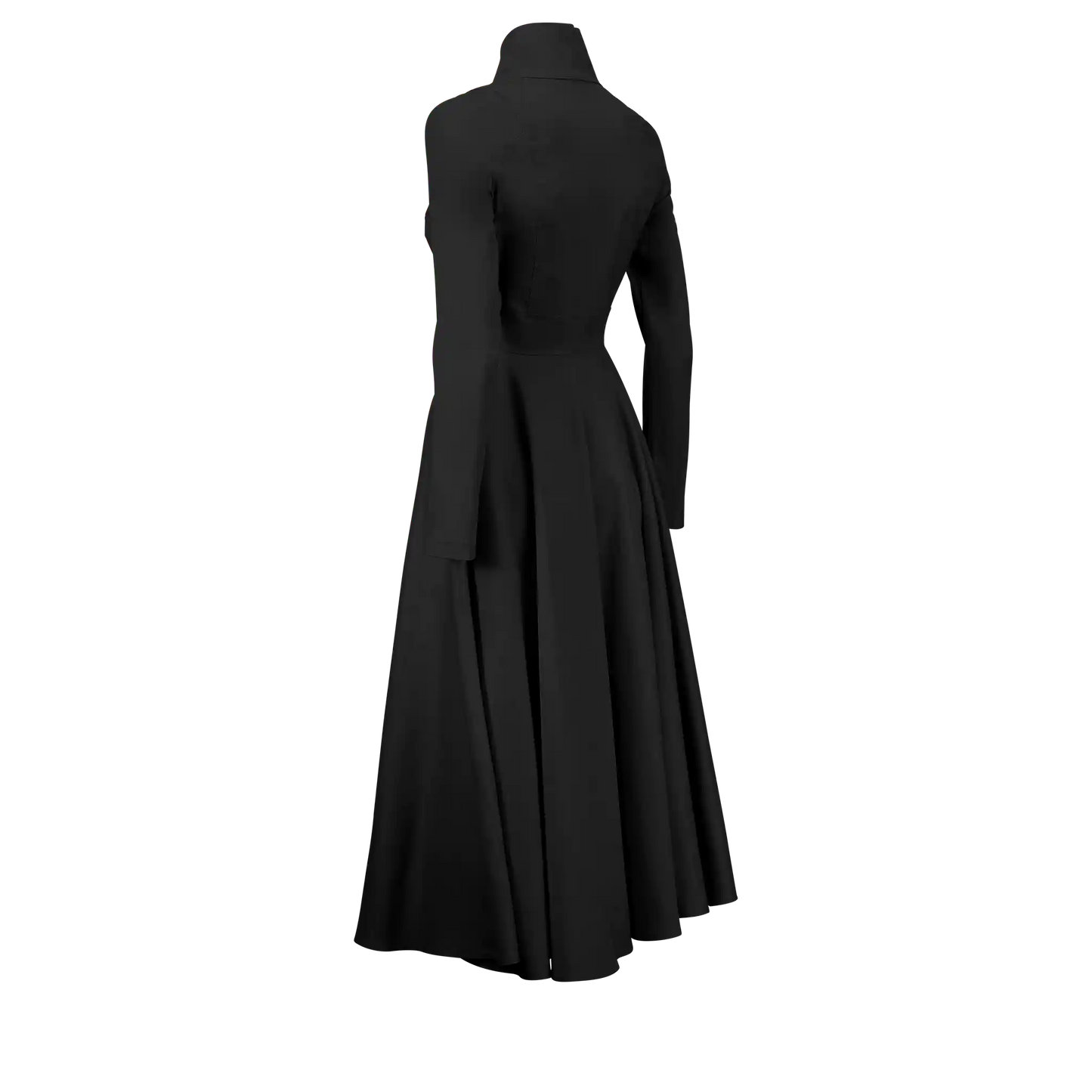 MANHATTAN Black Coat Dresses Leigh Schubert