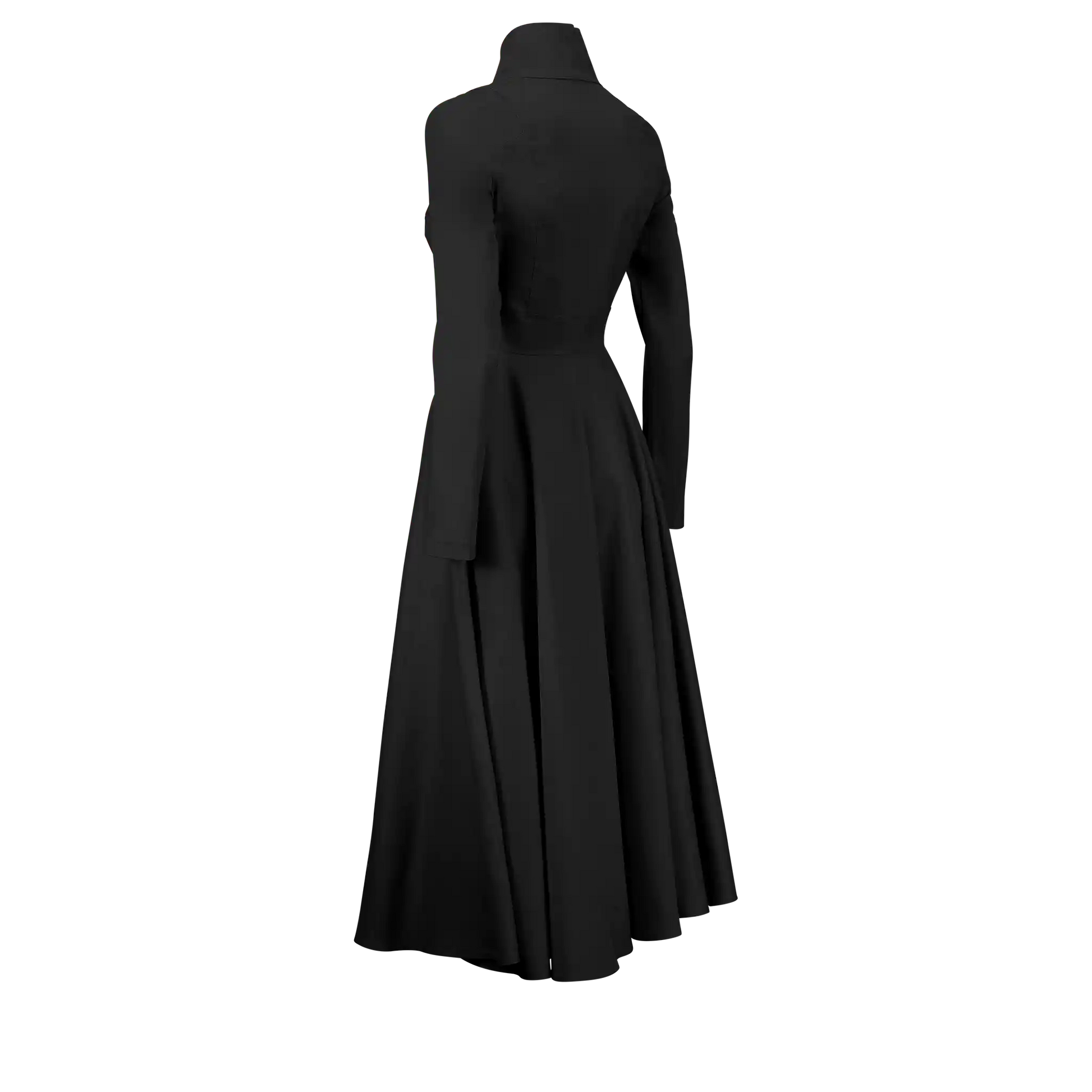 MANHATTAN Black Coat Dresses Leigh Schubert