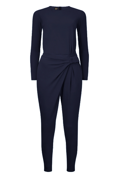 MICKY Navy Jumpsuits & Rompers Leigh Schubert