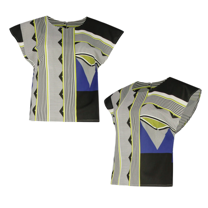 MURPHY Black Print Outfit Sets Leigh Schubert