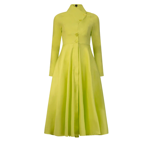 MANHATTAN Citroen Coat Dresses Leigh Schubert