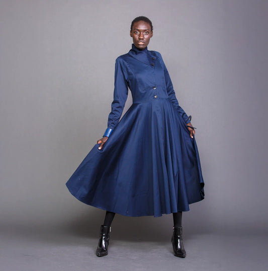 MANHATTAN Stone Octave Print Coat Dresses Leigh Schubert