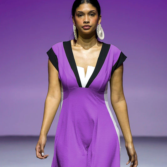 MADRID Violet Black Milk Dresses Leigh Schubert