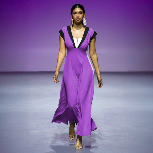 MADRID Violet Black Milk Dresses Leigh Schubert
