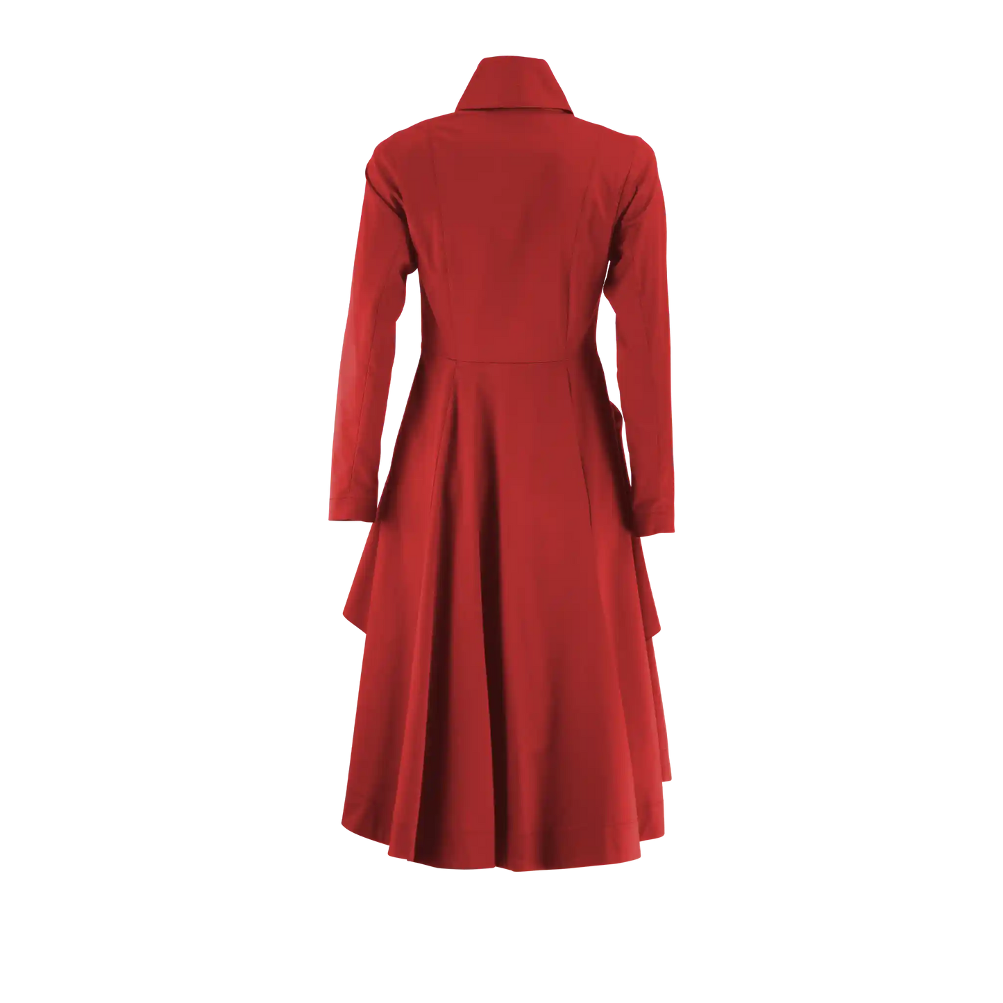 MONARCH Red Coat Dresses Leigh Schubert