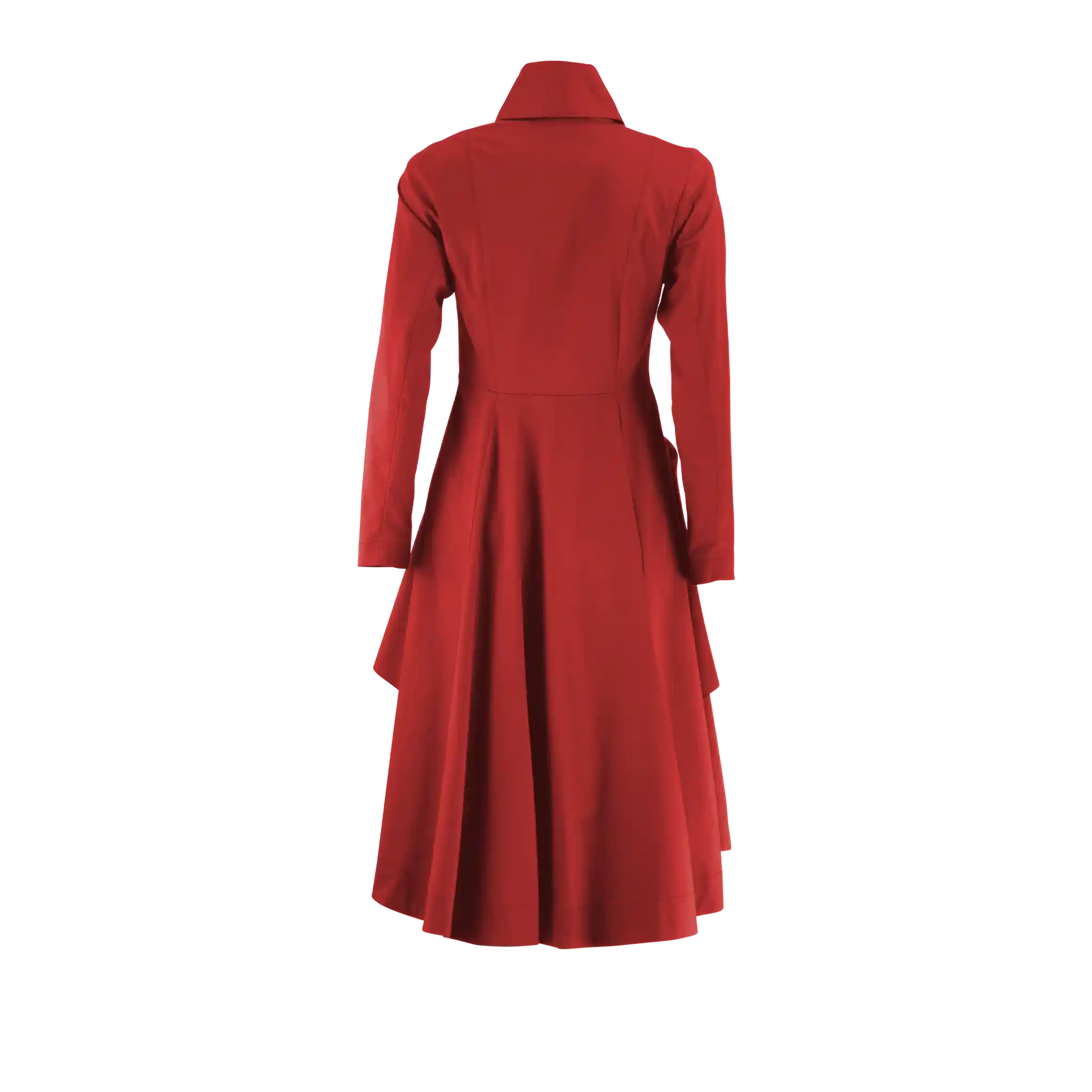 MONARCH Red Coat Dresses Leigh Schubert