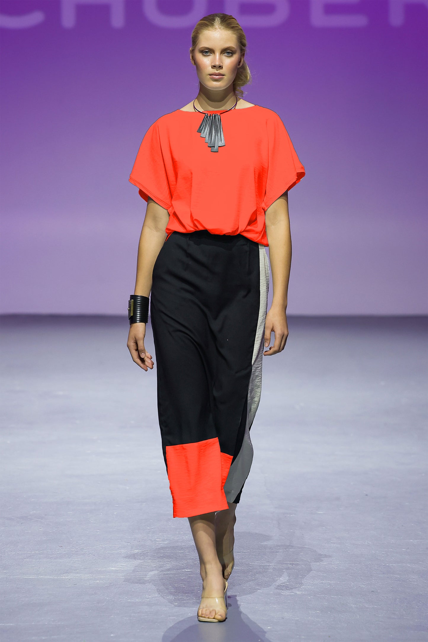 OLIVIA Top Tangerine Leigh Schubert