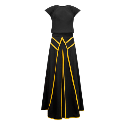 RODRIGO Black & Citroen Dresses Leigh Schubert