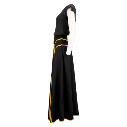 RODRIGO Black & Citroen Dresses Leigh Schubert