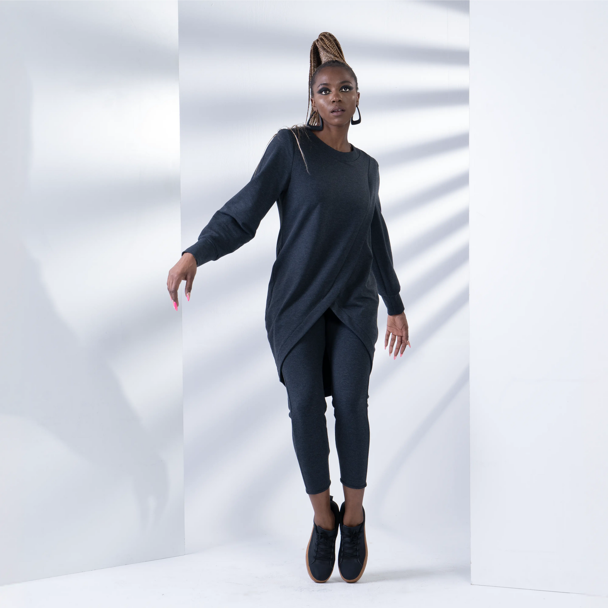 RACOON Charcoal Melange Outfit Sets Leigh Schubert