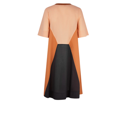 SANTA FE' Peach Rust Navy Dresses Leigh Schubert