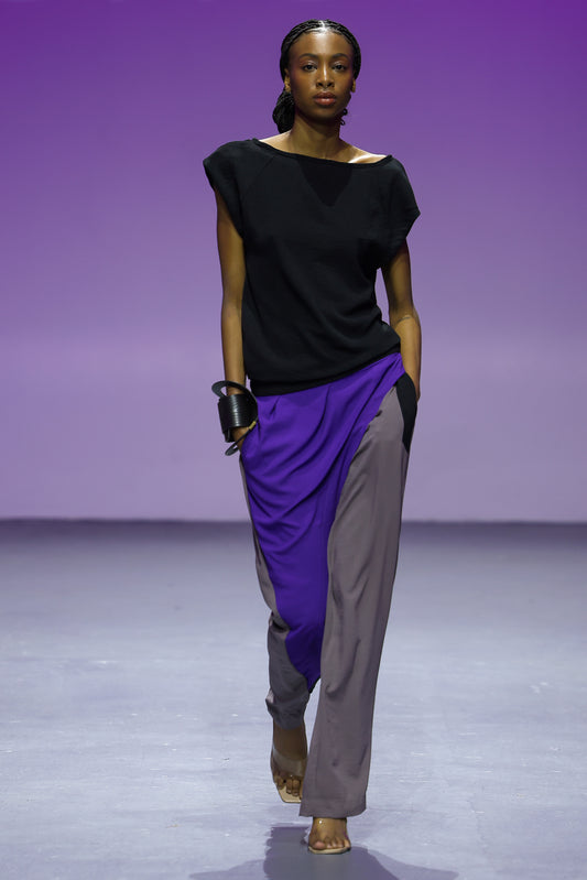 BURGOS Mocha Purple Black