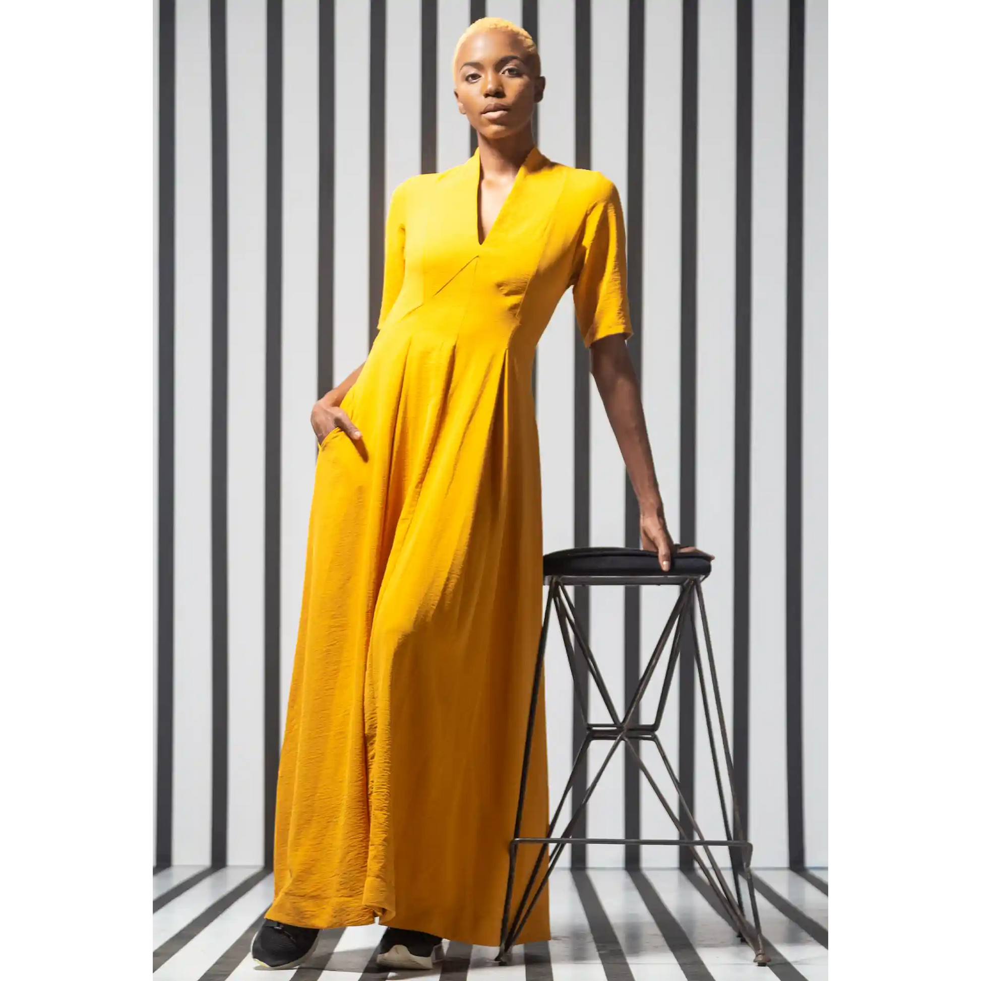 SHAPIRA Navy Dresses Leigh Schubert