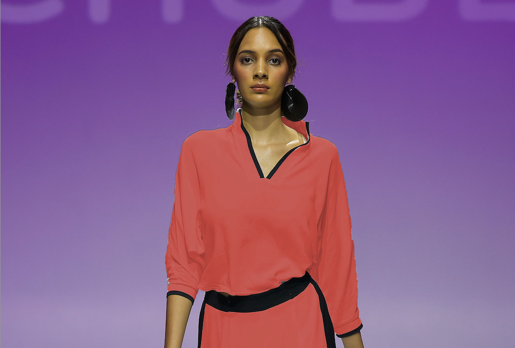 GIZA Top Tangerine Leigh Schubert