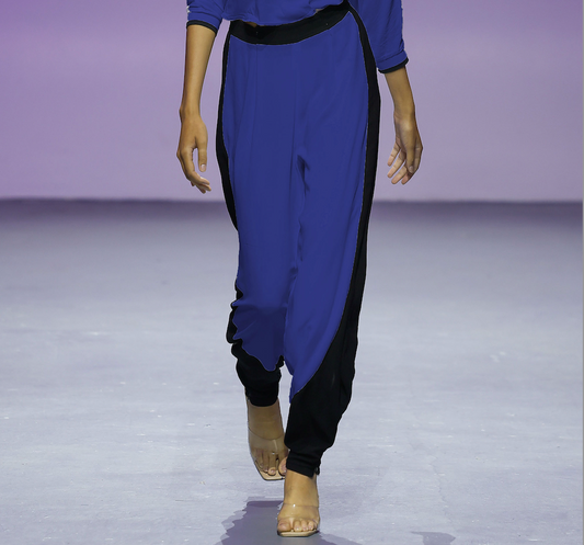 SEBASTIAN Pants Royal Black Leigh Schubert