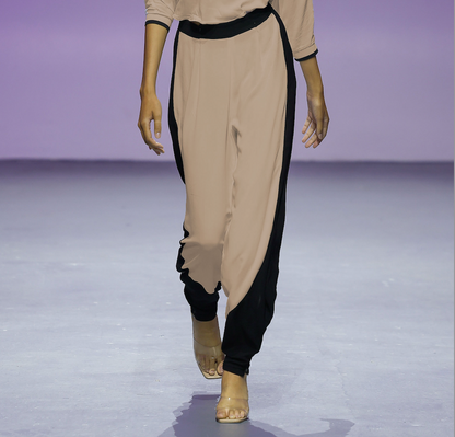 SEBASTIAN Pants Stone Black Leigh Schubert