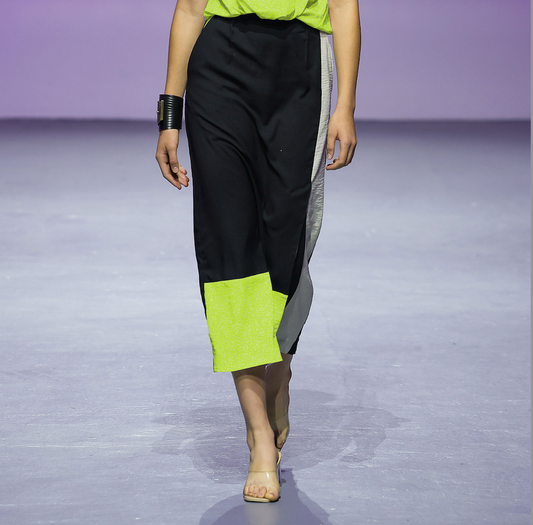 SIENNA Skirt Citroen Black Stone Leigh Schubert