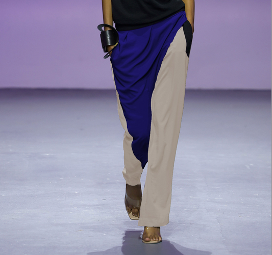 BURGOS Pants Black stone Royal Leigh Schubert