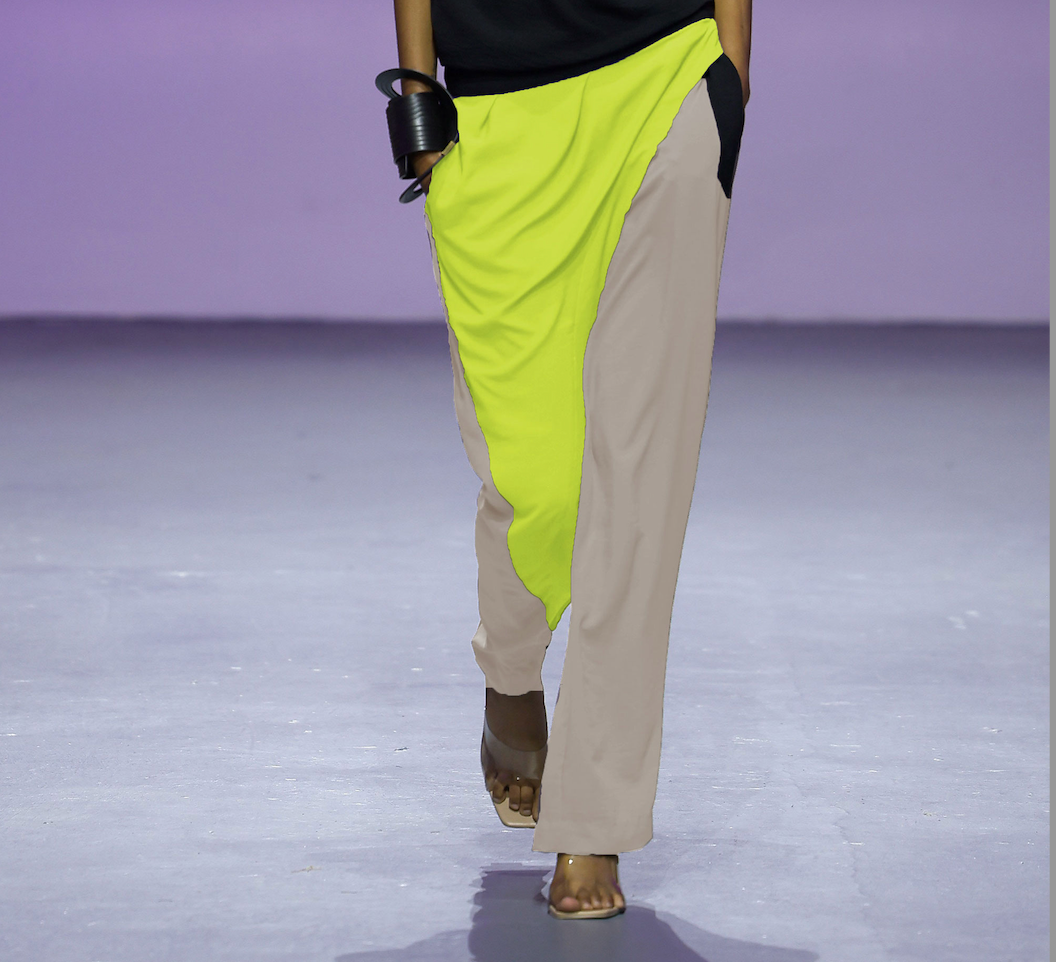 BURGOS Pants Black Stone Citroen Leigh Schubert