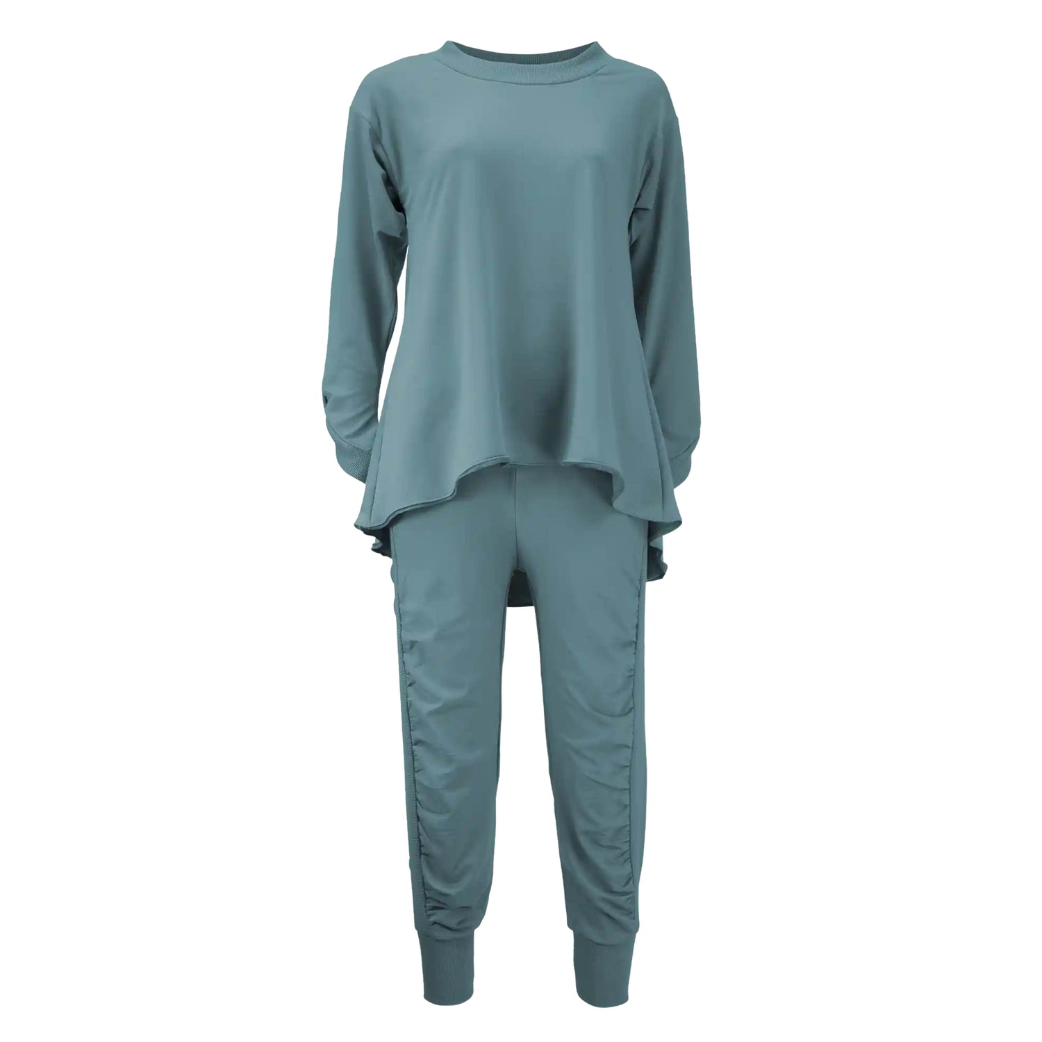 SOLEIL Dusty Blue Outfit Sets Leigh Schubert