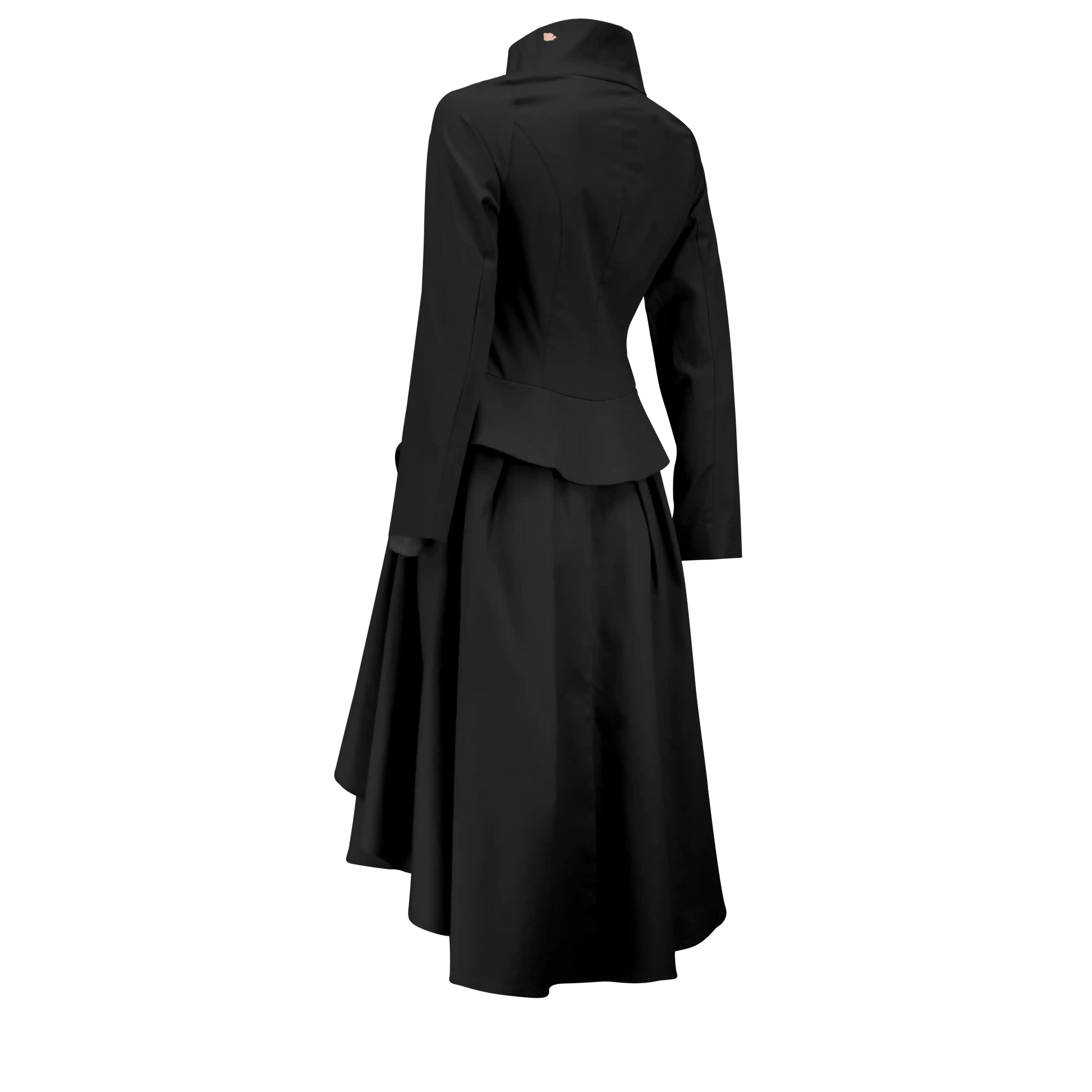 VALERIE Black Coat Dresses Leigh Schubert