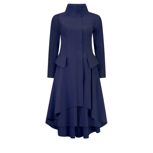 VALERIE Navy Coats & Jackets Leigh Schubert