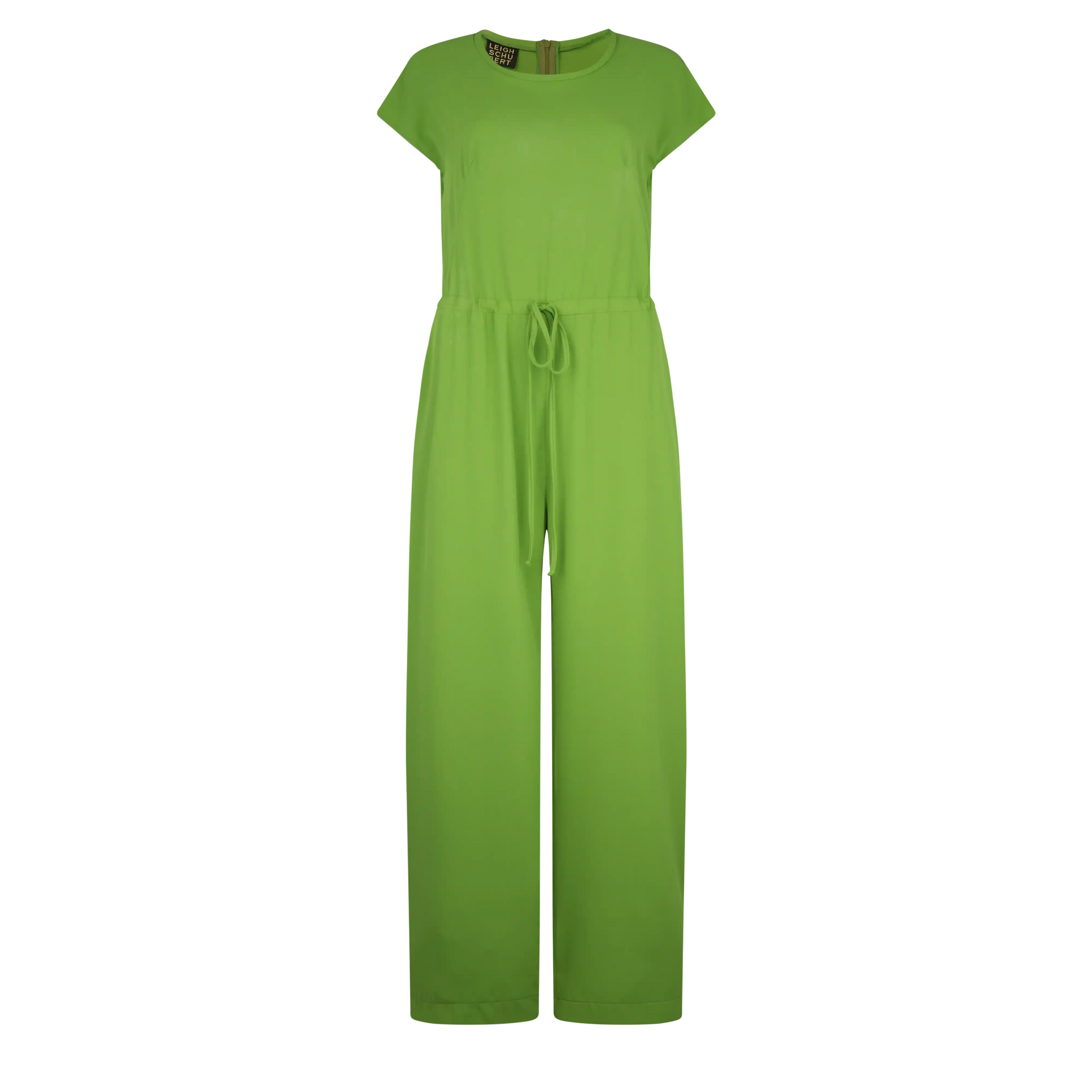 VERA Apple Green Twill Jumpsuits & Rompers Leigh Schubert