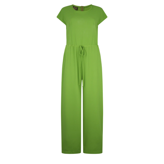 VERA Apple Green Twill Jumpsuits & Rompers Leigh Schubert